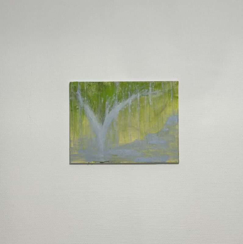 Fontaine du T oil painting