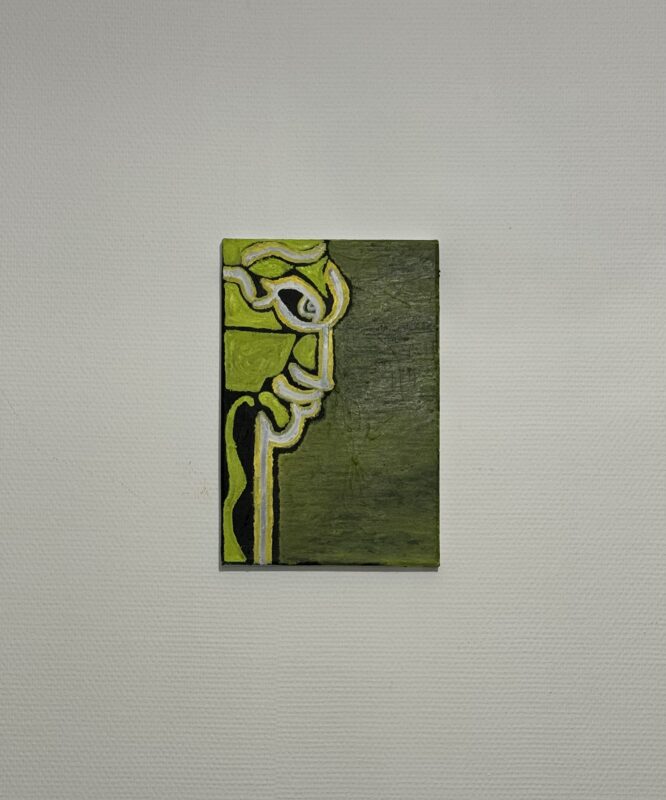 Mermoz oil painting